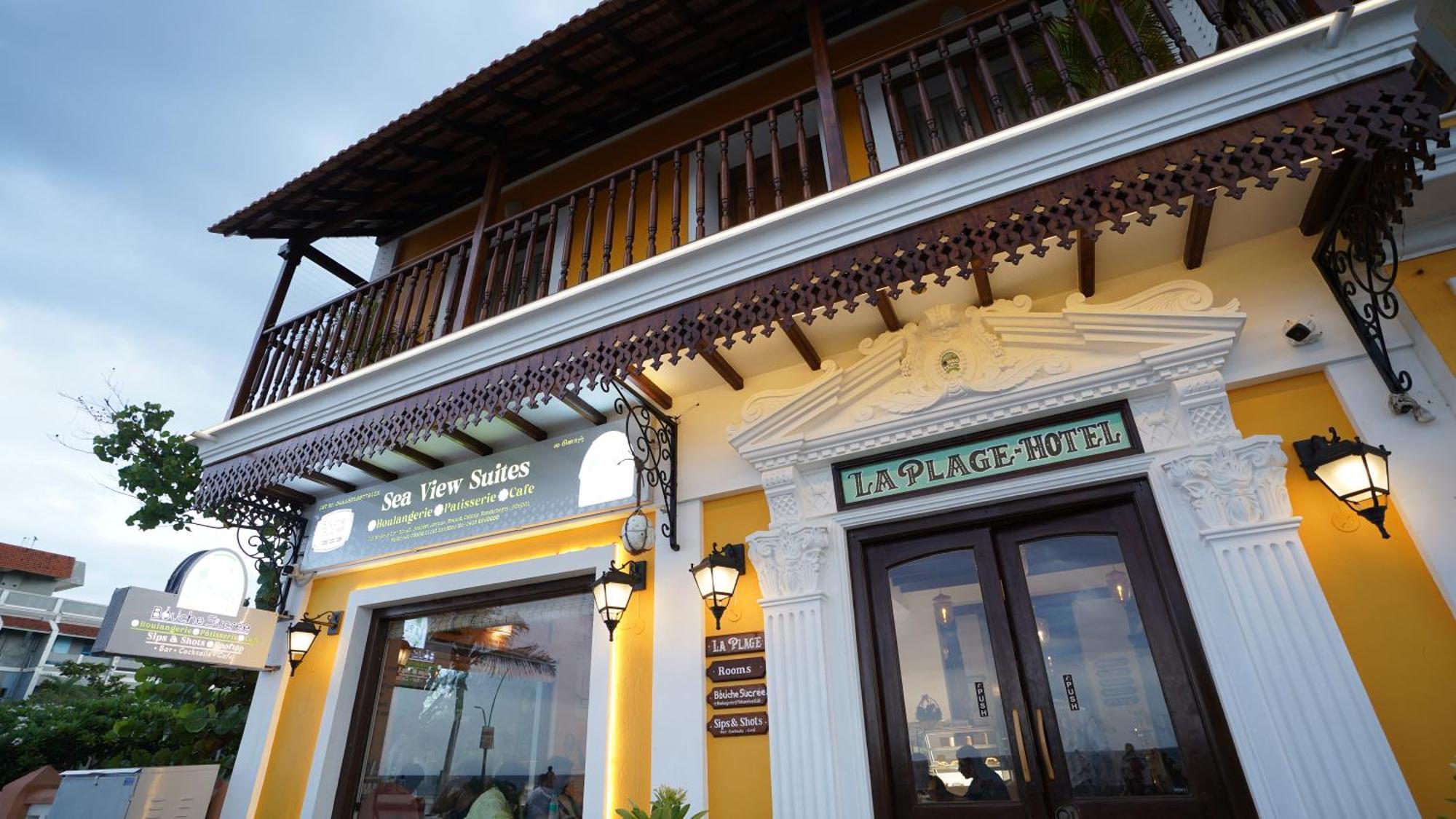 La Plage Seaview Suites Pondicherry Exterior foto